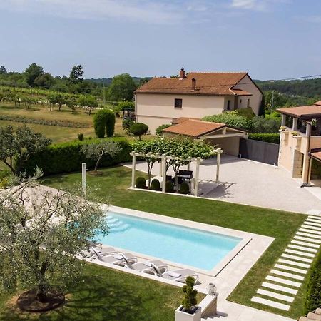 Villa Viscum In Central Istria For 8 Persons With Large Garden - Pet Friendly Pazin Exteriör bild